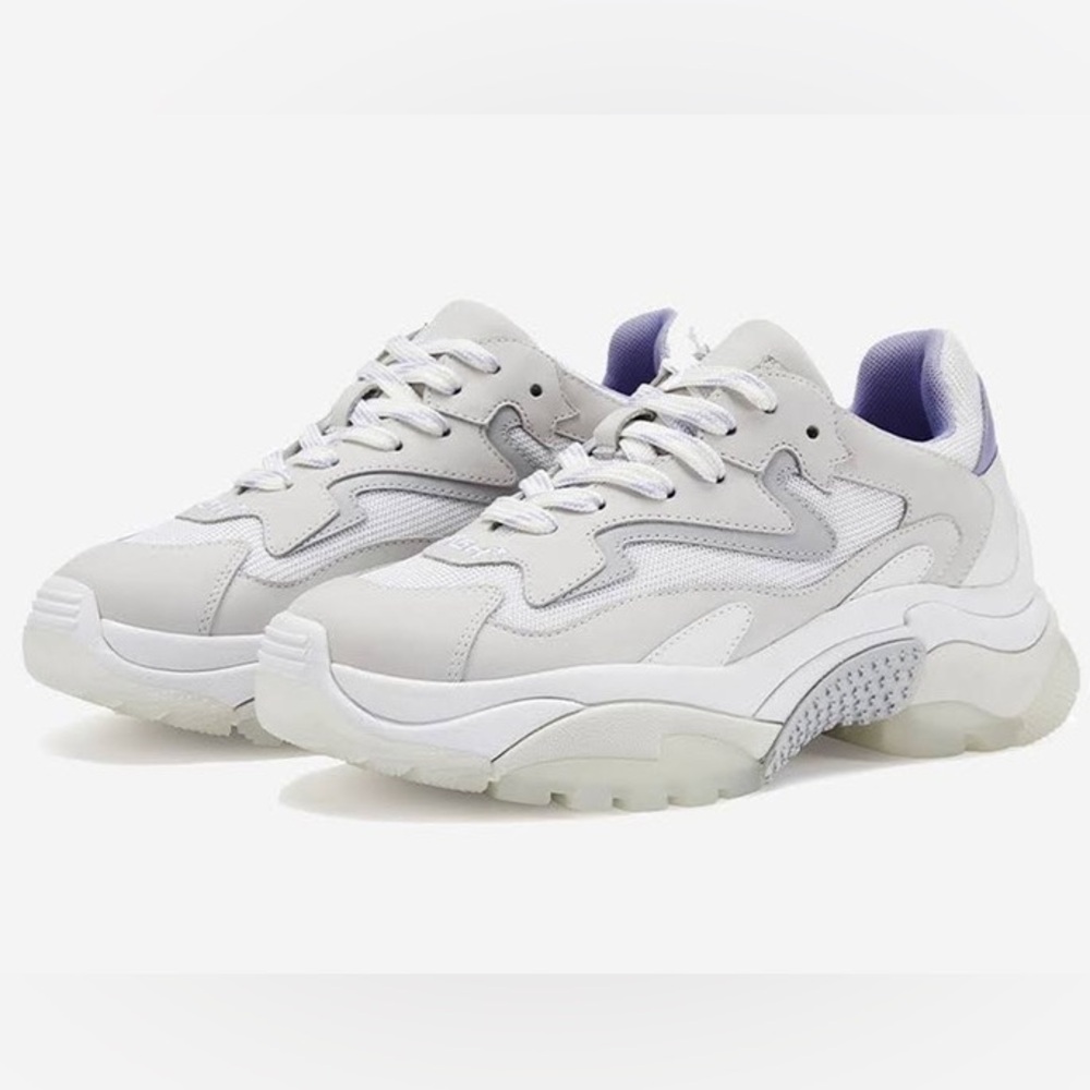 Ash Addict Panelled Lace-Up Sneakers